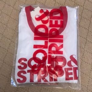 Brand new Solid & Striped crop top t shirt